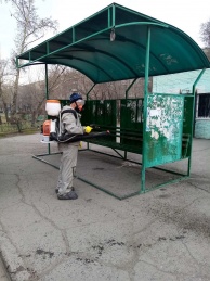 Черногорские коммунальщики подключились к борьбе с коронавирусом